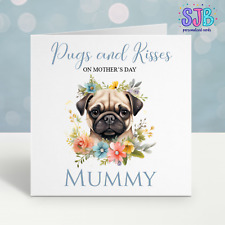 Mother's Day Pug Dog Card