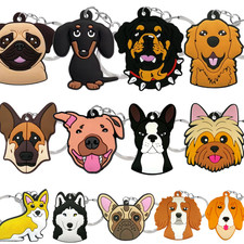 Dog Keyring Animal Pet Cute