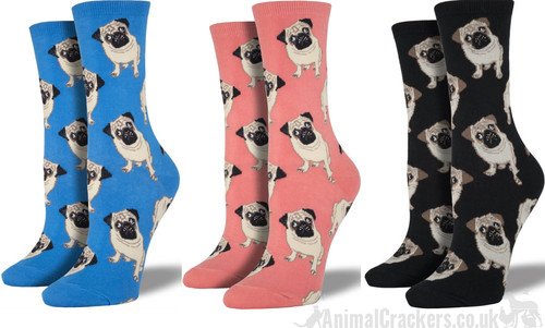 Womens socksmith quality pug - quality,