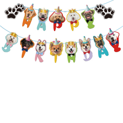 Dog banner pet - banner, party