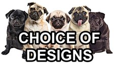 Pug Self Adhesive Dog Sticker