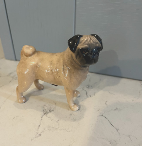 Vintage beswick pug dog - beswick,