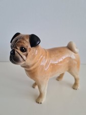 Vintage Sylvac Ceramic Pug dog