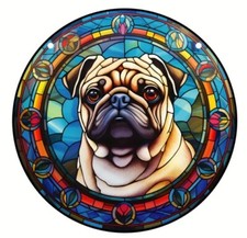 PUG DOG Lover Suncatcher